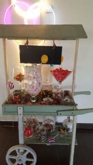 Candy Bar charrette : les secrets d'un bar à bonbons champêtre