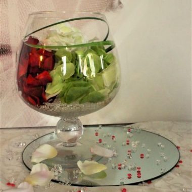 Location Vase Cognac H24 D20- Location vase Deco mariage pas cher idf