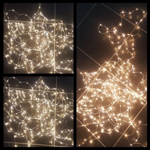 Guirlande lumineuse pour Ciel lumineux 400 microleds x 20 m- Location  guirlande leds deco plafond de salle - Artnuptial