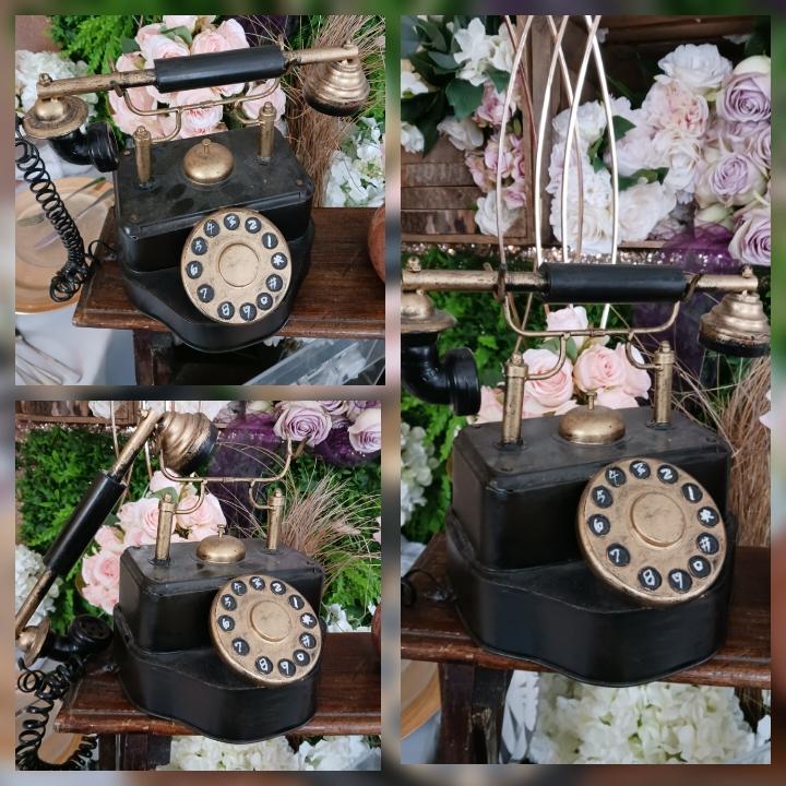 Telephone vintage style retro - Location deco retro vintage