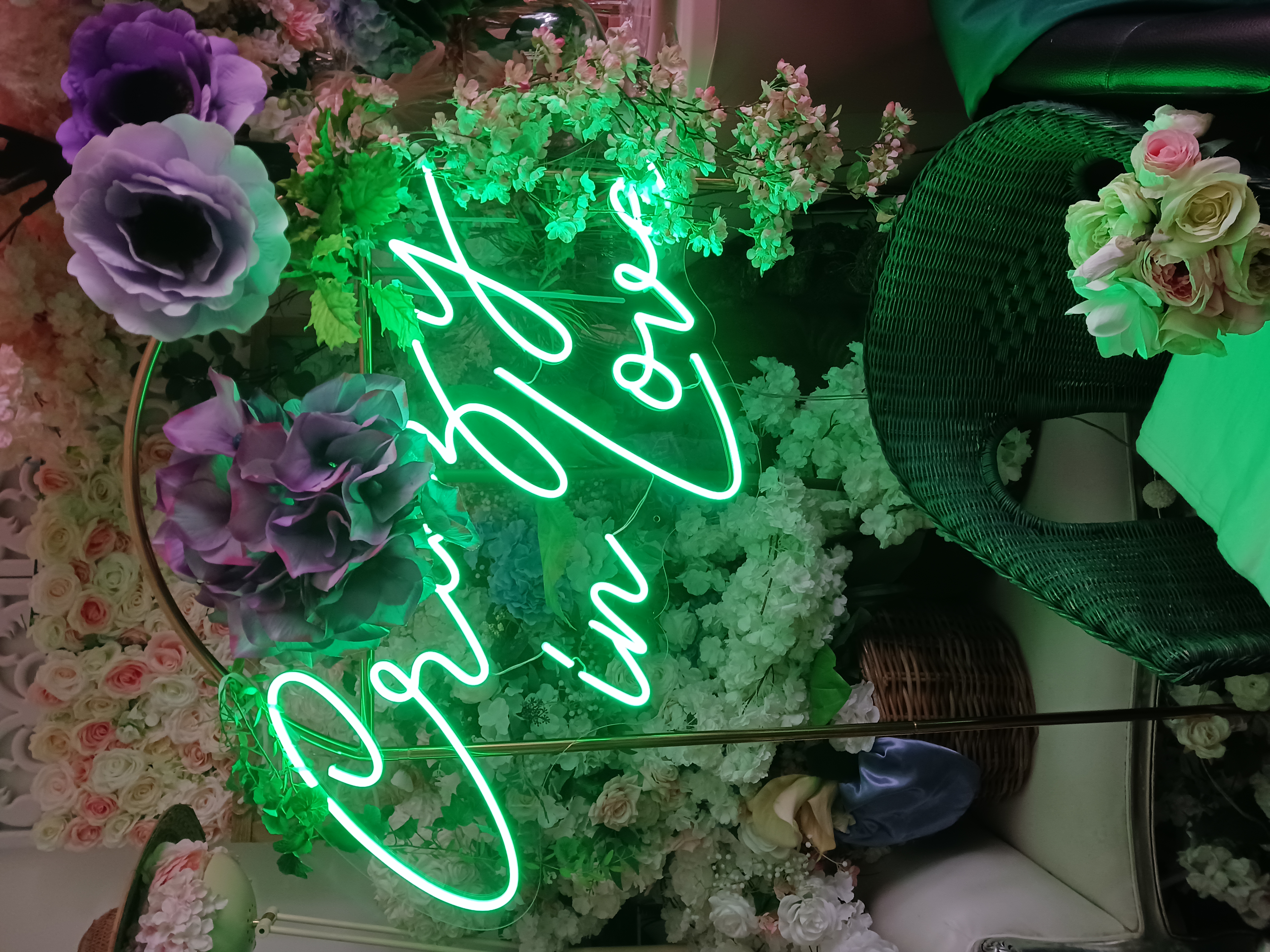 Neon Crazy en vert